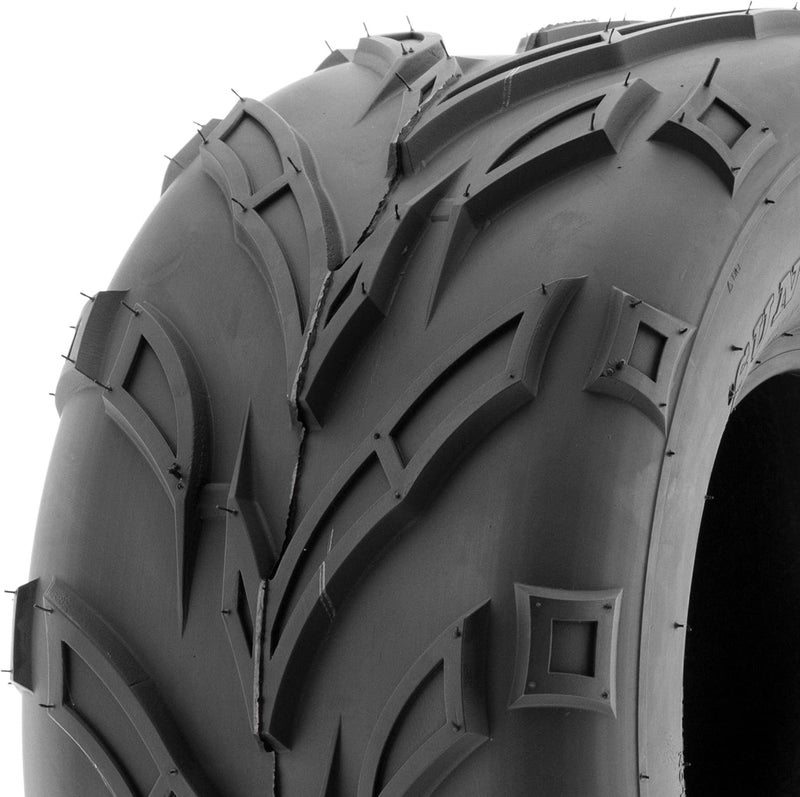 SUNF Pair of 2 A004 ATV Go-Karts 16x8-7 AT off-road Tires, Trail & Track, 6 PR, Tubeless - Image 2